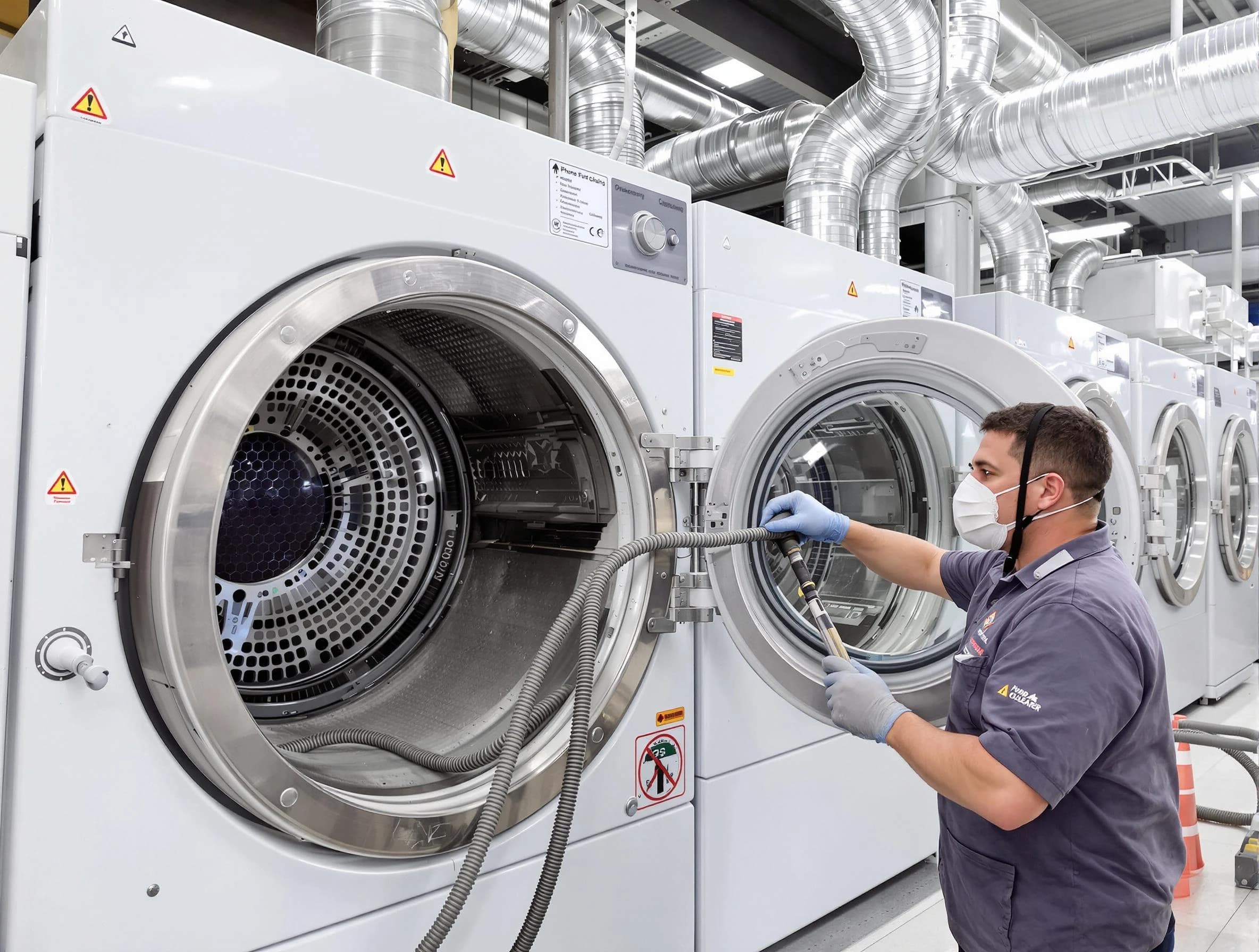 Industrial-grade dryer vent cleaning by Columbia Dryer Vent Cleaning in Columbia