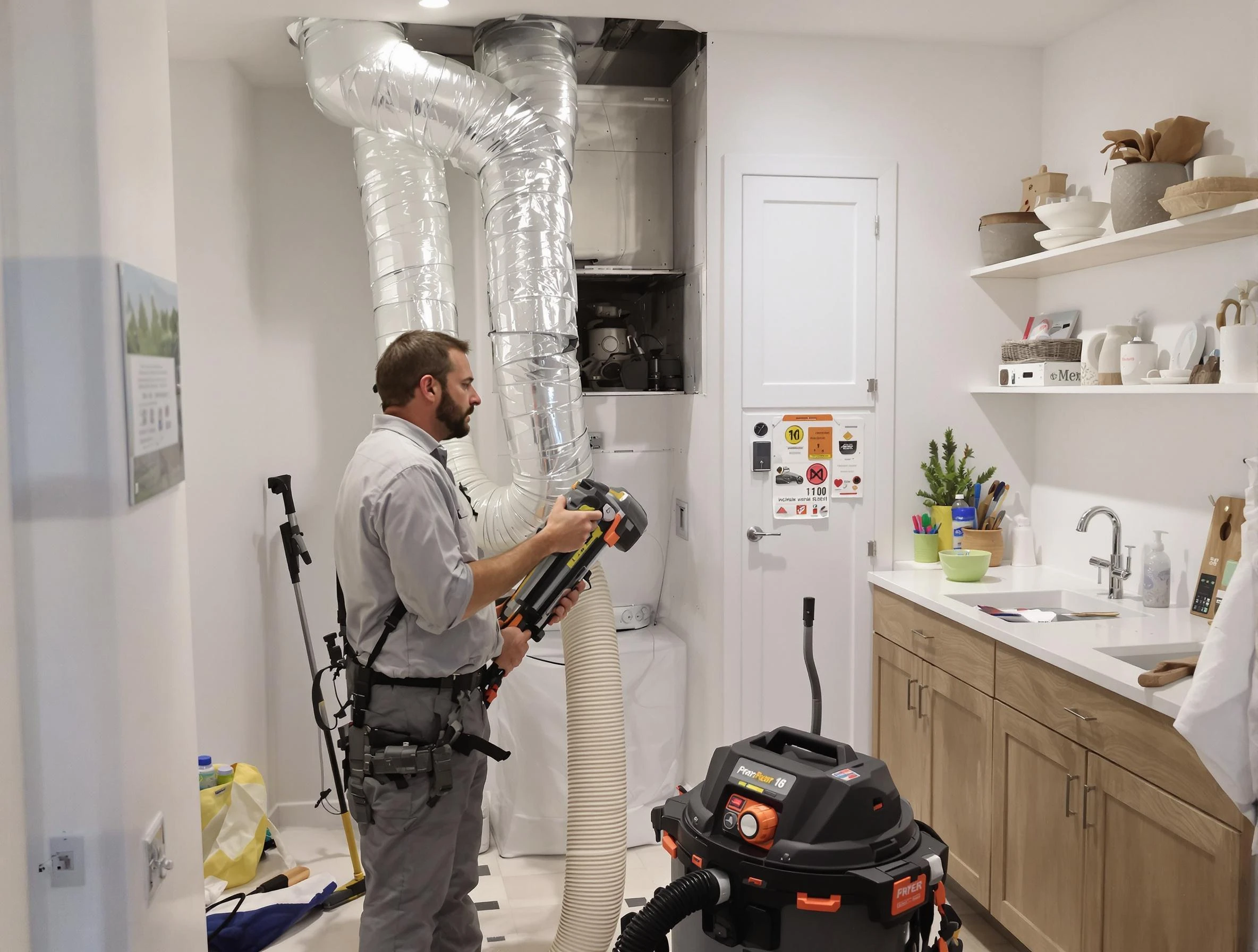 Clogged Dryer Vent Cleaning in Columbia