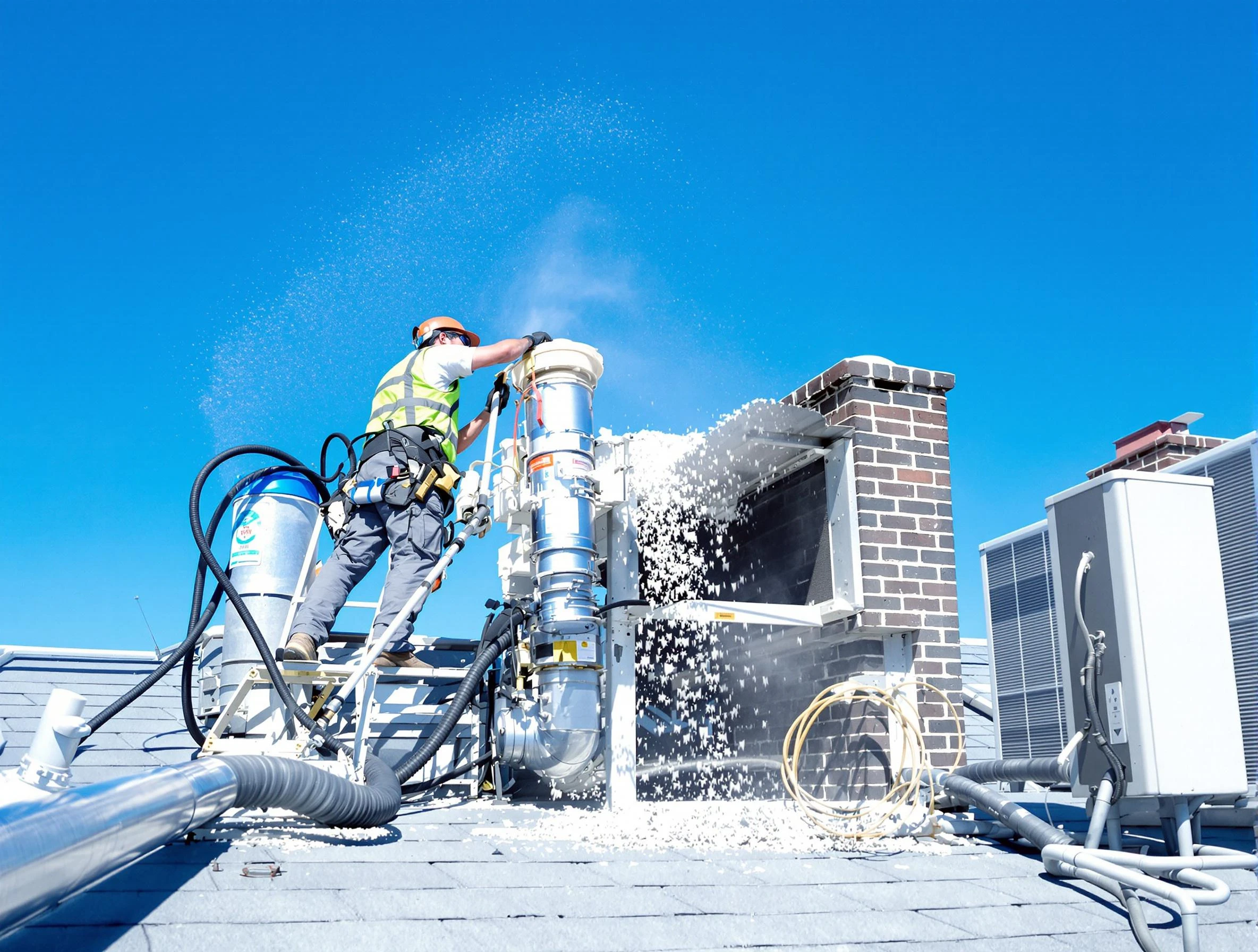 Expert roof dryer vent cleaning by Columbia Dryer Vent Cleaning in Columbia