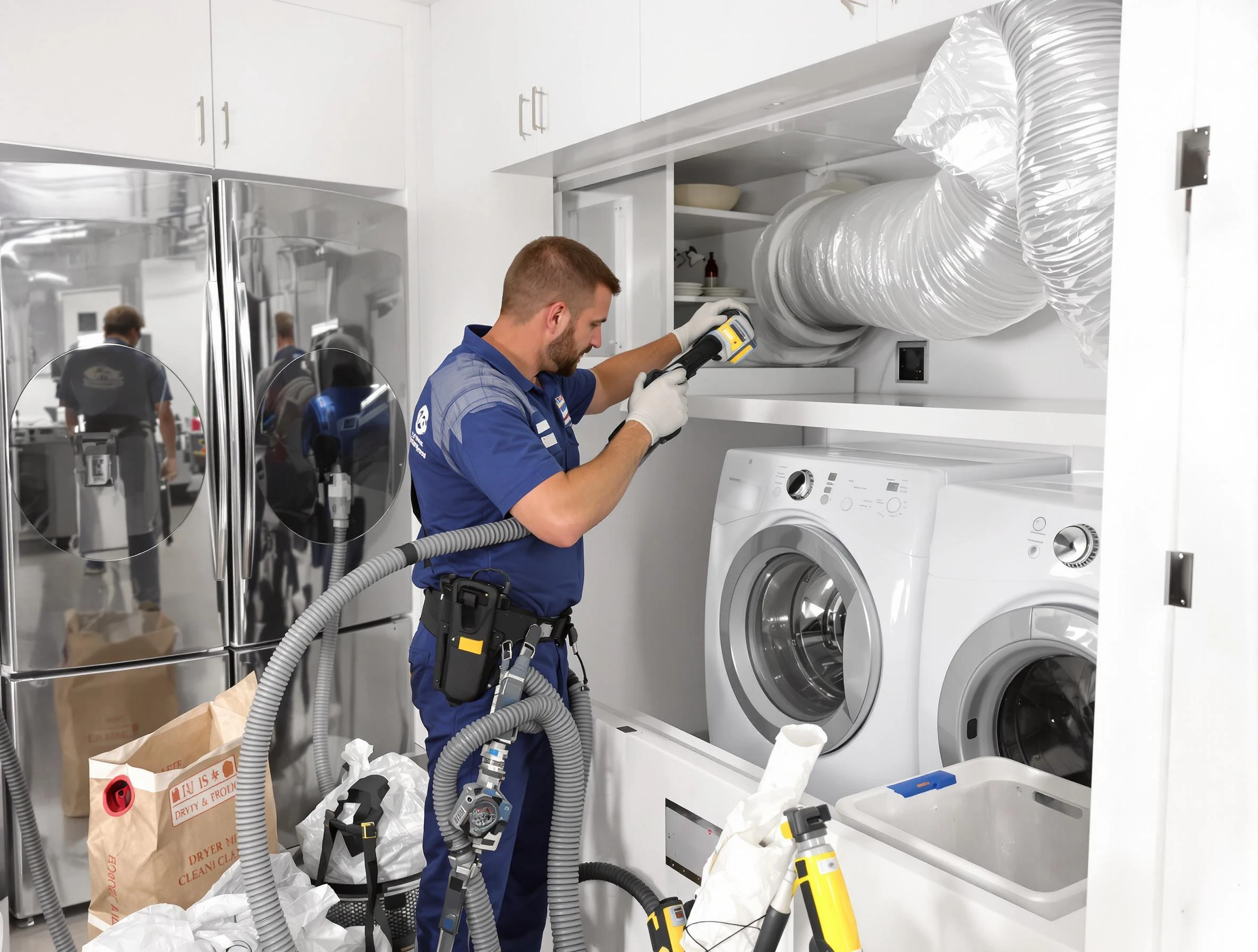 Professional duct cleaning by Columbia Dryer Vent Cleaning in Columbia