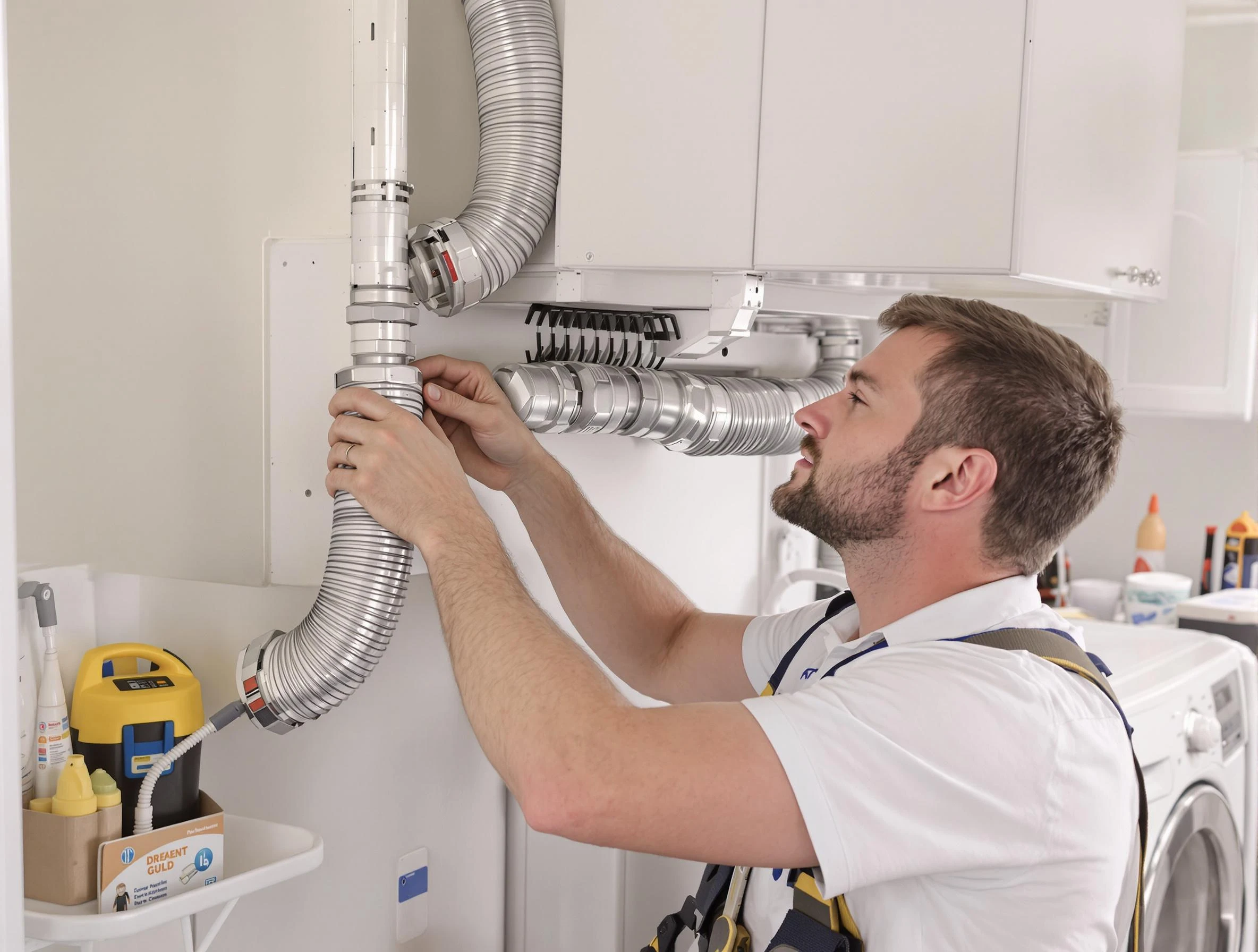 Professional dryer vent repair and installation by Columbia Dryer Vent Cleaning in Columbia
